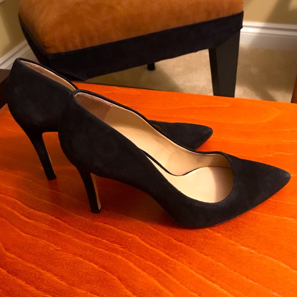 Saks Fifth Avenue Black Heels
